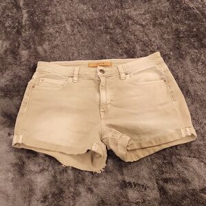 Lightweight joes jean shorts in mushroom color size 29!